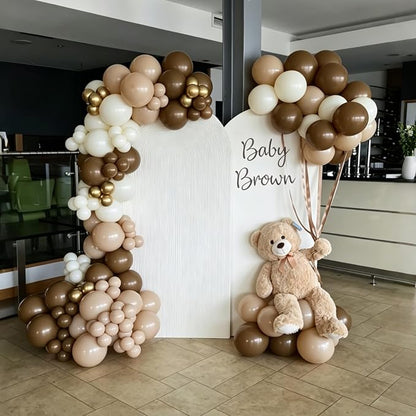 Lukiituke Brown Balloons, Thanksgiving Decorations - Image 4