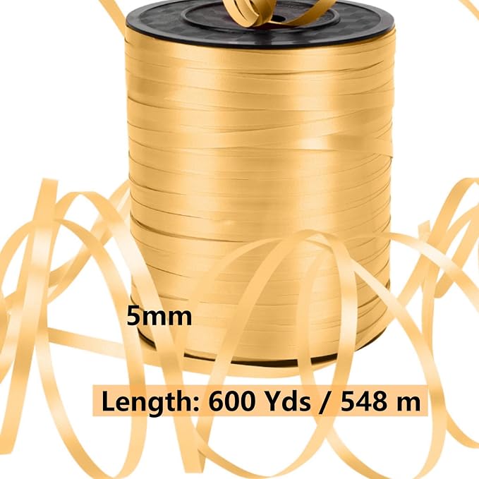 600 Yards Curling Ribbon, Balloon String Roll Ribbon and Bows - Image 5