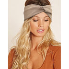 Elastic Knotted Headbands for Women Criss Cross Head Bands for Women's Hair Non Slip Boho Wrap Twisted Hair Accessories