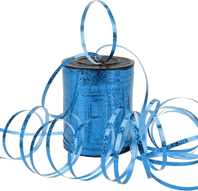 600 Yards Curling Ribbon, Balloon String Roll Ribbon and Bows by Laviria