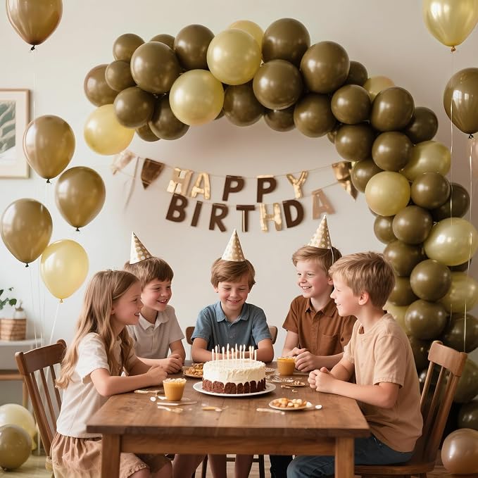 Brown Balloon 12 Inch - Image 7