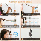 7 in ONE Hair Dryer Brush, Powerful Blow Dryer Brush with Air Curler for Hair, Brush Blow Dryer with Diffuser, Ionic Hot Air Brush Fast Dry, Volumize, Curls, Straight, Hair Styling Tools 100-120V