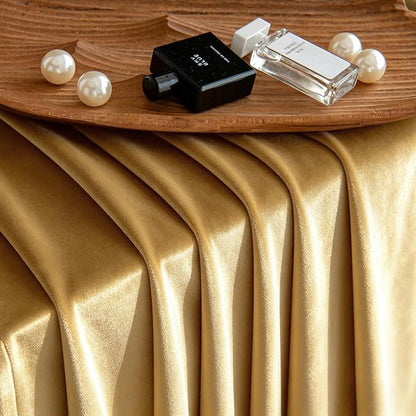 MIULEE Velvet Curtains Golden 52 x 108 Inch Length Set of 2 | Extra Long - Image 6