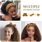 DRESHOW 8 Pack Bow Headbands for Women Girls Elastic Headwraps Knotted Headband Rabbit Ears Turban Non-Slip Sport Cute Hair Accessories