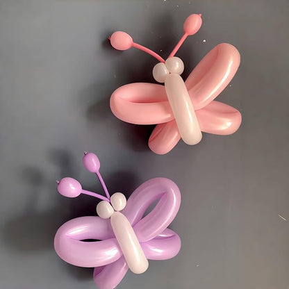 Butterfly Balloon Arch Kit, Metallic Pink Cream Balloons Foil Balloons - Image 7