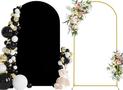 7.2FT Arch Backdrop Stand and Cover Set, Arch Stand by Wokceer