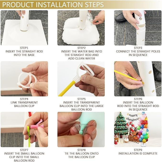 Balloon Stand Kit Adjustable Balloon Column Stand - Image 6