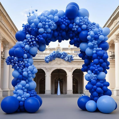 KBZVNAF Royal Blue Latex Party Balloons 50 Pack 12 inch | Blue Helium Matte - Image 3