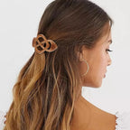 Hair Barrettes for Women 4packs Glossy Hair Clips French Hair Barrette Clip for Girls Vintage Hair Clips for Thick Thin Long Short Hair Stylish Hair Accessories for Women Girls