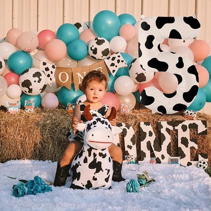 40 Inch Cow Print Balloon, Number 5 balloons Cow Balloons - Image 6