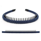 teeth comb headbands for women with hair hairbands fashion hair accessories Non-slip head bands ladies (4 color)