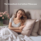 INFIIXSO Silk Pillow Cases 2 Pack Standard Size, Ultra Smooth & Soft Mulberry Silk Pillow Case for Hair and Skin, Breathable Cooling Silk Pillowcase with Hidden Zipper (Caramel, 20x26 Inches)