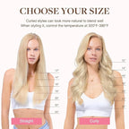 GOO GOO Clip in Hair Extensions Real Human Hair, Remy Human Hair Extensions Clip ins for Women, Natural Human Hair, 24 Inch 170g 7Pcs, 17/22/60 Balayage Ash Blonde to Golden Blonde and Platinum Blonde