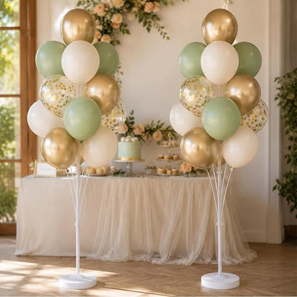 Sage Green Balloon Column Kit Set of 2 - Image 7