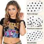 TERSE Polka Dot Headbands for Women Trendy Women Hair Accessories: Cute Head Bands for Women's Hair Fashion Hairbands 6PCS