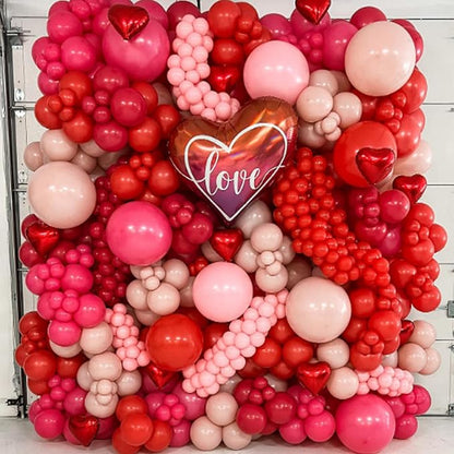Awenztech 120pcs 5 inch Red Latex Balloons | Baby Shower, Birthday Party - Image 5