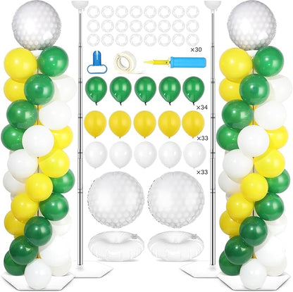 2 Sets Golf Balloon Column Stand Kit by Naozinebi