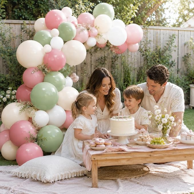 Pink and Green Balloons - Image 5