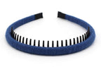 fashion headband for women Suitable for wearing winter hair bands for women hair hoop Women's hair accessories wrap in knitting yarn 1 Pack 4