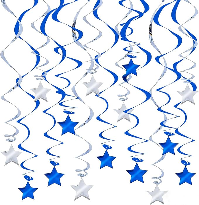 2026 Graduation Decorations Hanging Swirls by PARTVON