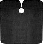 Cricket Forte Haircutting Cape Professional Salon Barbershop Cape for Clients, Haircut Gown, Black