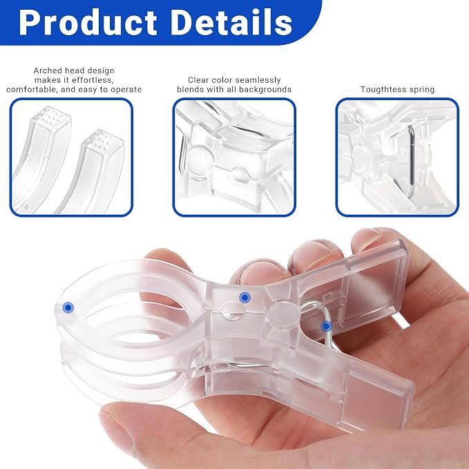 Rosellas 10 Pack Balloon Arch Clips - Image 4