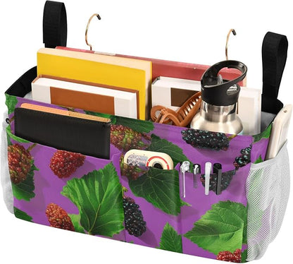 Bedside Caddy Metal Frame Hanging Organizer Bunk Bed Dorm Accessories Hook And - Image 3