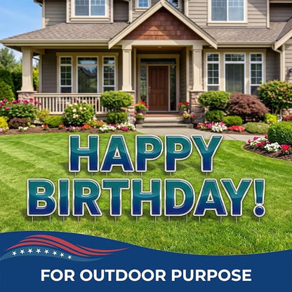 DC Custom Yard Signs with Stakes 18"/24" Personal Yard Letters Made in USA - Image 6