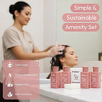 150 piece set | Hotel Soaps and Toiletries Bulk set | For Airbnb Essentials for Hosts | Mini Travel Size Shampoo and Conditioner Sets | Bulk Travel Size Toiletries | Homeless Supplies Bulk Amenities
