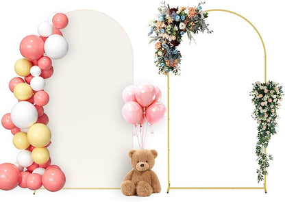Neatsure Arch Backdrop Stand and Cover Set, 7.2FT Metal Photo Balloon Arch by Neatsure