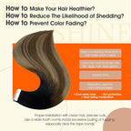 Full Shine Tape in Hair Extensions Human Hair Color Balayage 1B Black Ombre 6 Brown And 27 Blonde Tape ins Human Hair Extensions 18Inch Seamless Skin Weft 50Gram Invisible Human Hair 20Pcs for Women