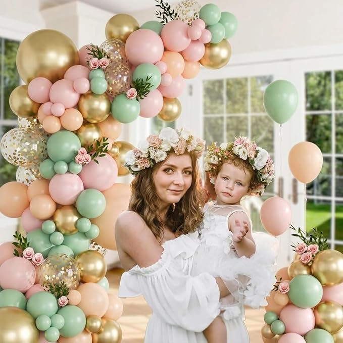 Pink and Green Balloons - Image 7