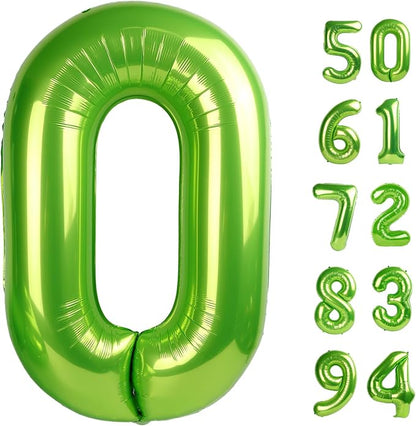 Light Green 0 Balloon by IWERP