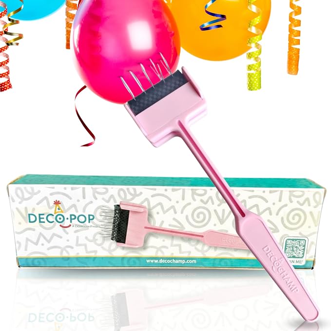 DECO POP Balloon Popper – Decorator Balloon Striker Tool, Party Supply Tool Kit by FESTI