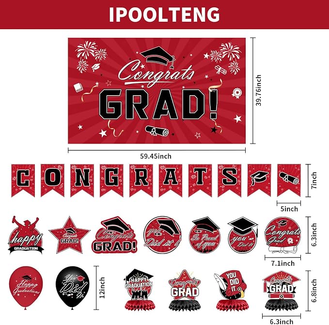 Graduation Decorations 2026 Set - Image 2