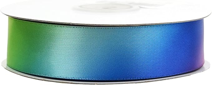 Rainbow Ribbon Satin Ribbon 1 inch Rainbow Satin Ribbons Colored Ribbons - Image 8