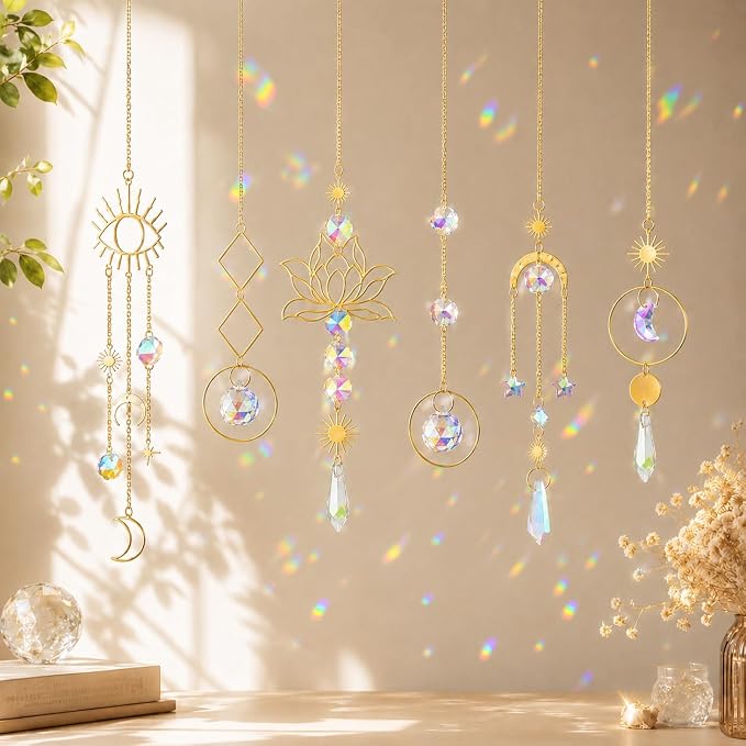 ilclviz Suncatcher Crystal Hanging Sun Catcher Prism by ilclvizGift