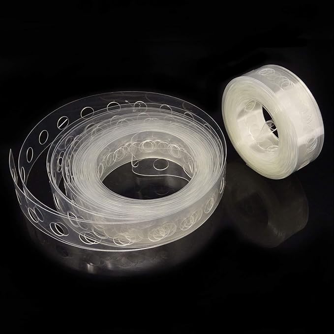Honbay 4 Rolls Clear Single Hole Balloon Garland Kits Balloon Decorating Strips by Unknown