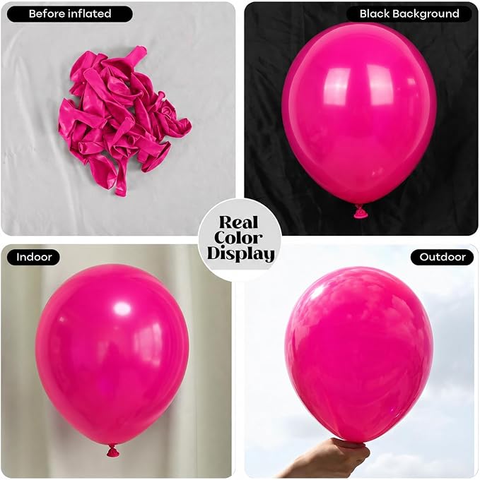 Hot Pink Balloons - Image 2
