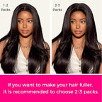 Lashey Seamless Clip in Hair Extensions Human Hair 110g 7pcs #2 Dark Brown Light Yaki Straight 22 Inch Remy Human Hair Clip in Extensions for Women