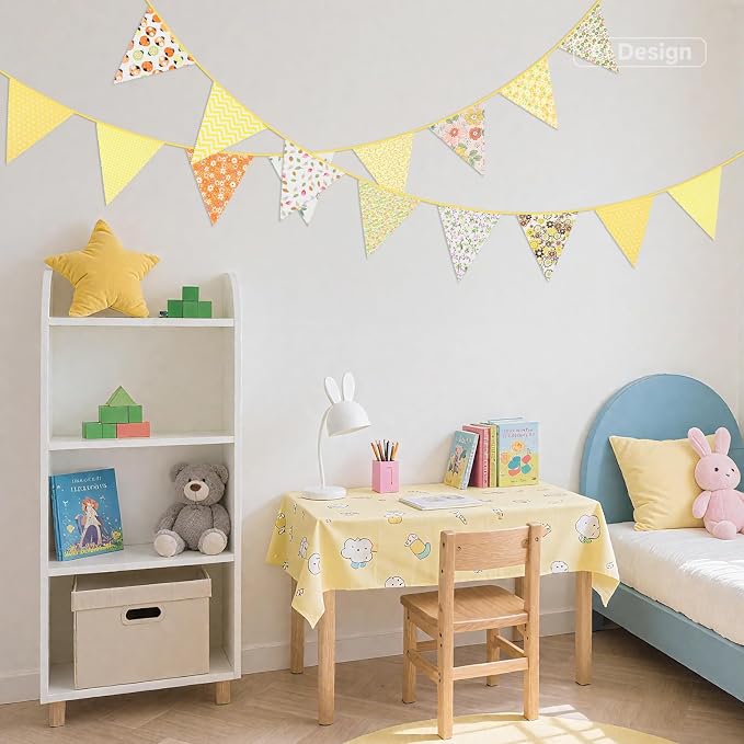 G2PLUS Triangle Bunting Banner Garland, 42 Pennant Flags - Image 7