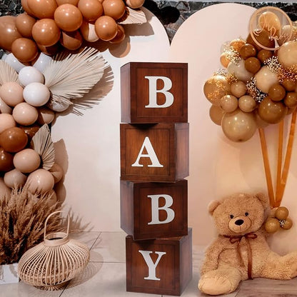 Voircoloria Baby Boxes with Letters by Voircoloria