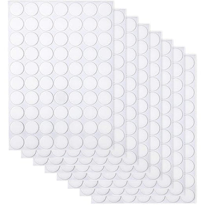 JANYUN 560 Pcs Sticky Dots, 20 mm Round Putty Clear Tack Adhesive Dots | Round by JANYUN