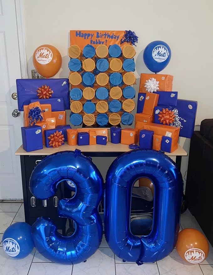 16 Balloon Numbers 40Inch for 16th Year Old Birthday Decorations, Dark Blue | - Image 7
