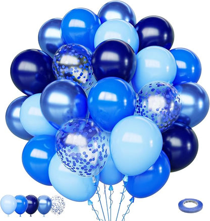 Blue Balloons Set by Mobacurty