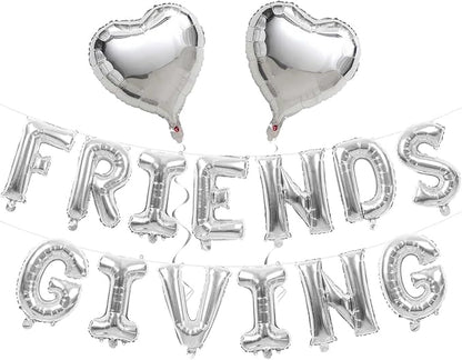 Jobkoo Friendsgiving Balloons Friends Giving Party Decorations 16 Inches Tall by Jobkoo