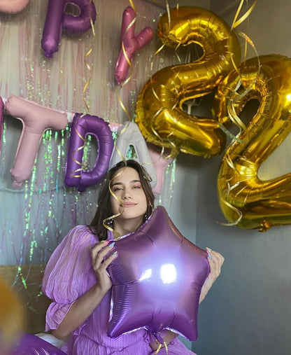 40 Inch Gold 23 Balloon Numbers, 23rd Birthday Party Decorations | Large Self - Image 5