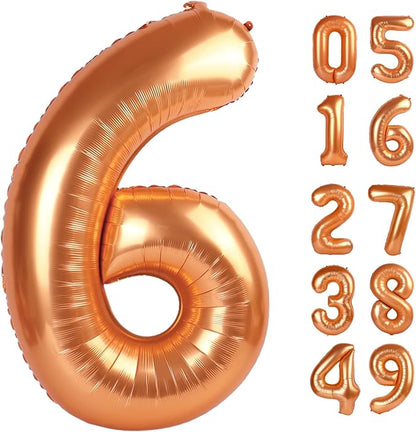 Orange 6 Balloon by IWERP