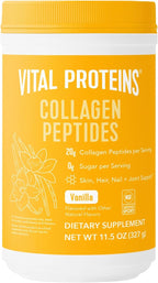 Vital Proteins Collagen Peptides Powder Vanilla - Supports Hair, Skin, Nails, Bones, Joints, Powder for Women