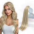 Sunny Hair Tape in Hair Extensions Human Hair, Blonde Hair Extensions Tape in Highlight Blonde Human Hair Tape in Extensions 16 inch 50G